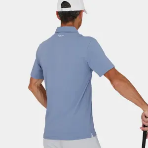 Avalon Performance Golf Shirt: Slate Blue - 05