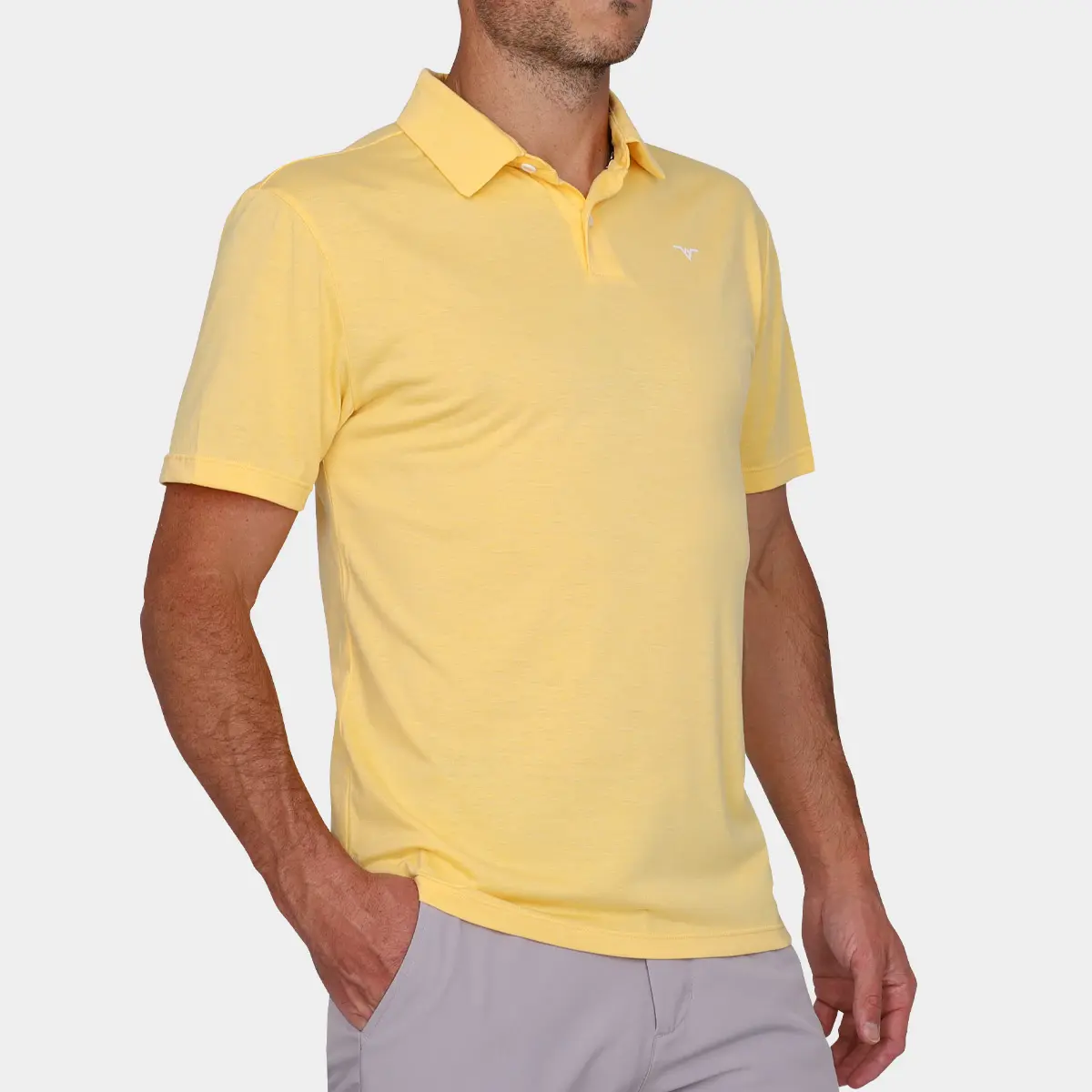 Avalon Players Golf Polo: Color - Amber 06