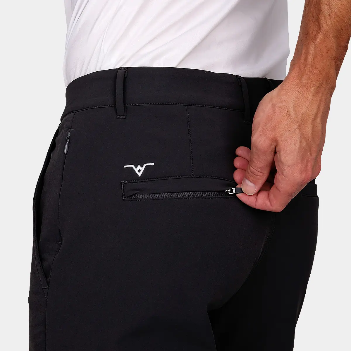 Black Golf Joggers: Shop Avalon Tour Joggers - Back Pocket