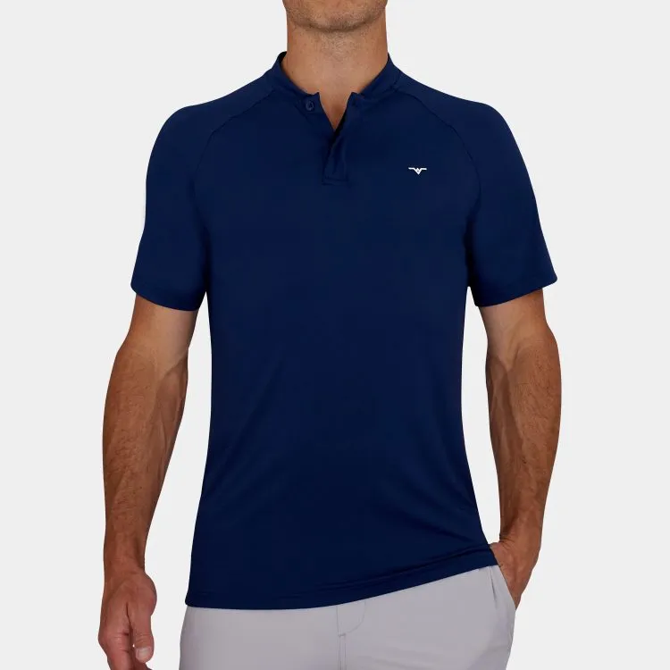 Blade Golf Polo: Navy Blue