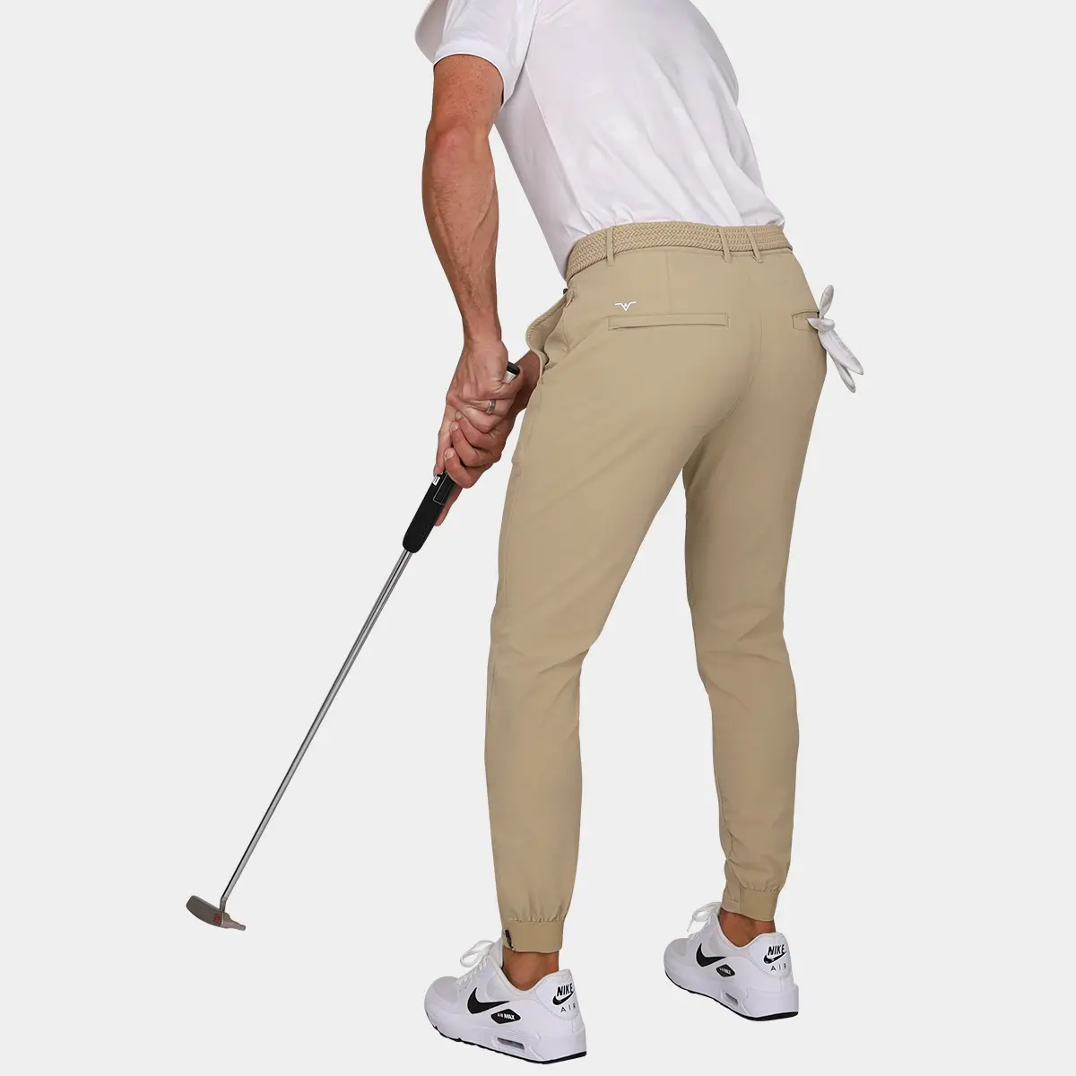 Tour Golf Joggers Khaki 36 X Short 35 37 Waist
