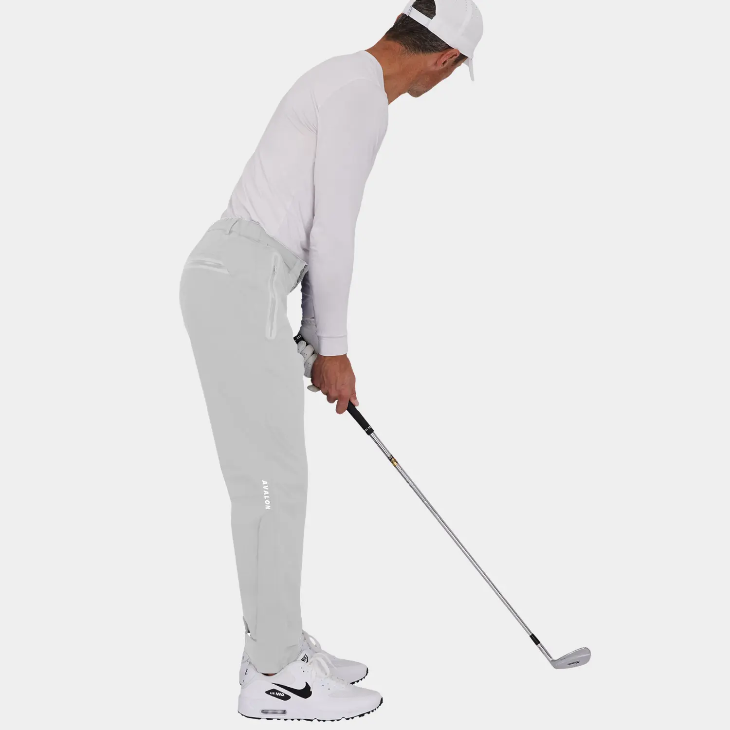 Golf Rain Pants Gray 07