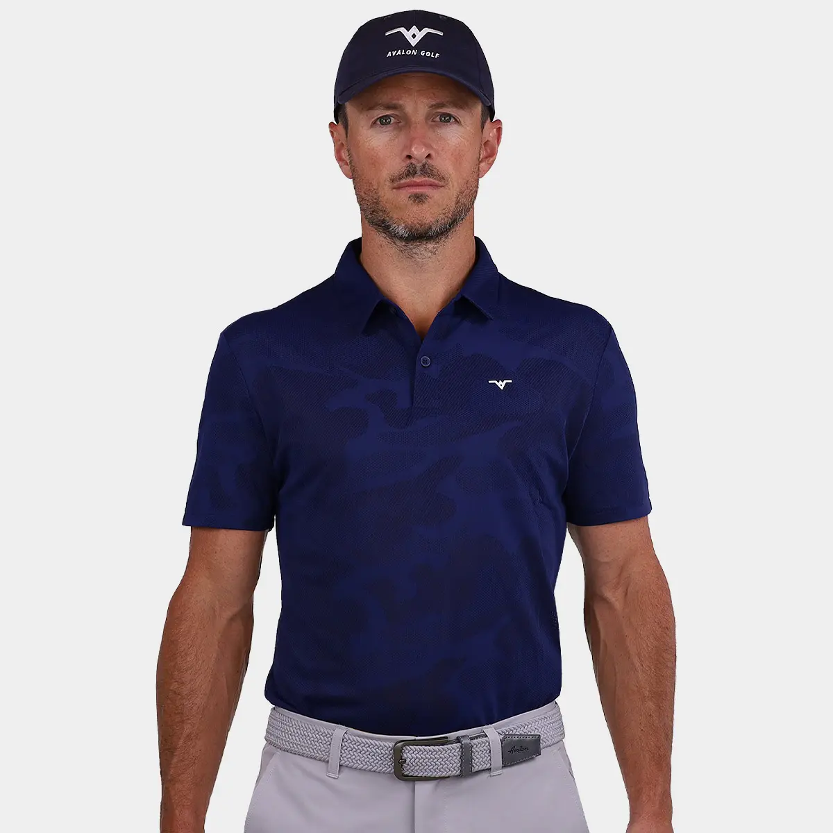 Jacquard Golf Polo