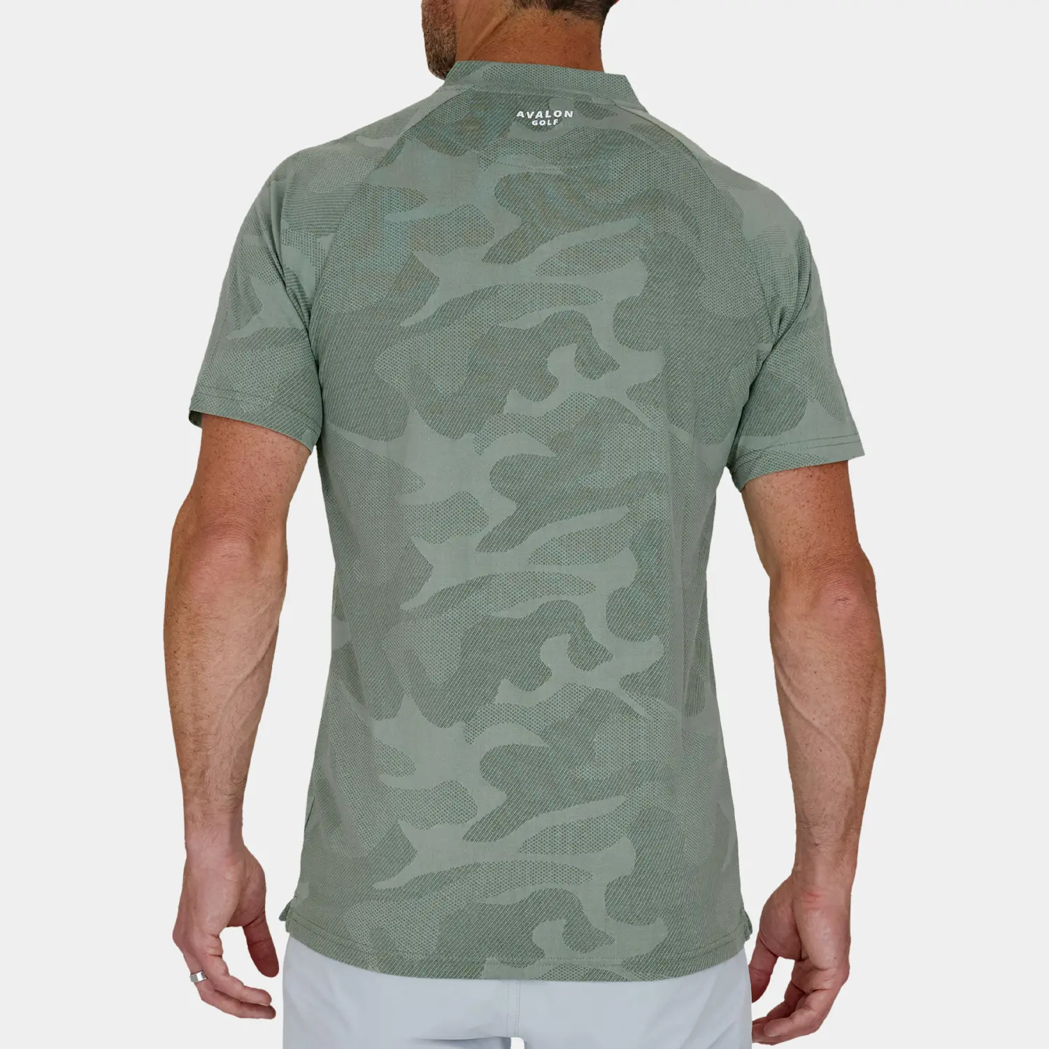 Mens Blade Golf Polo: Green - 03