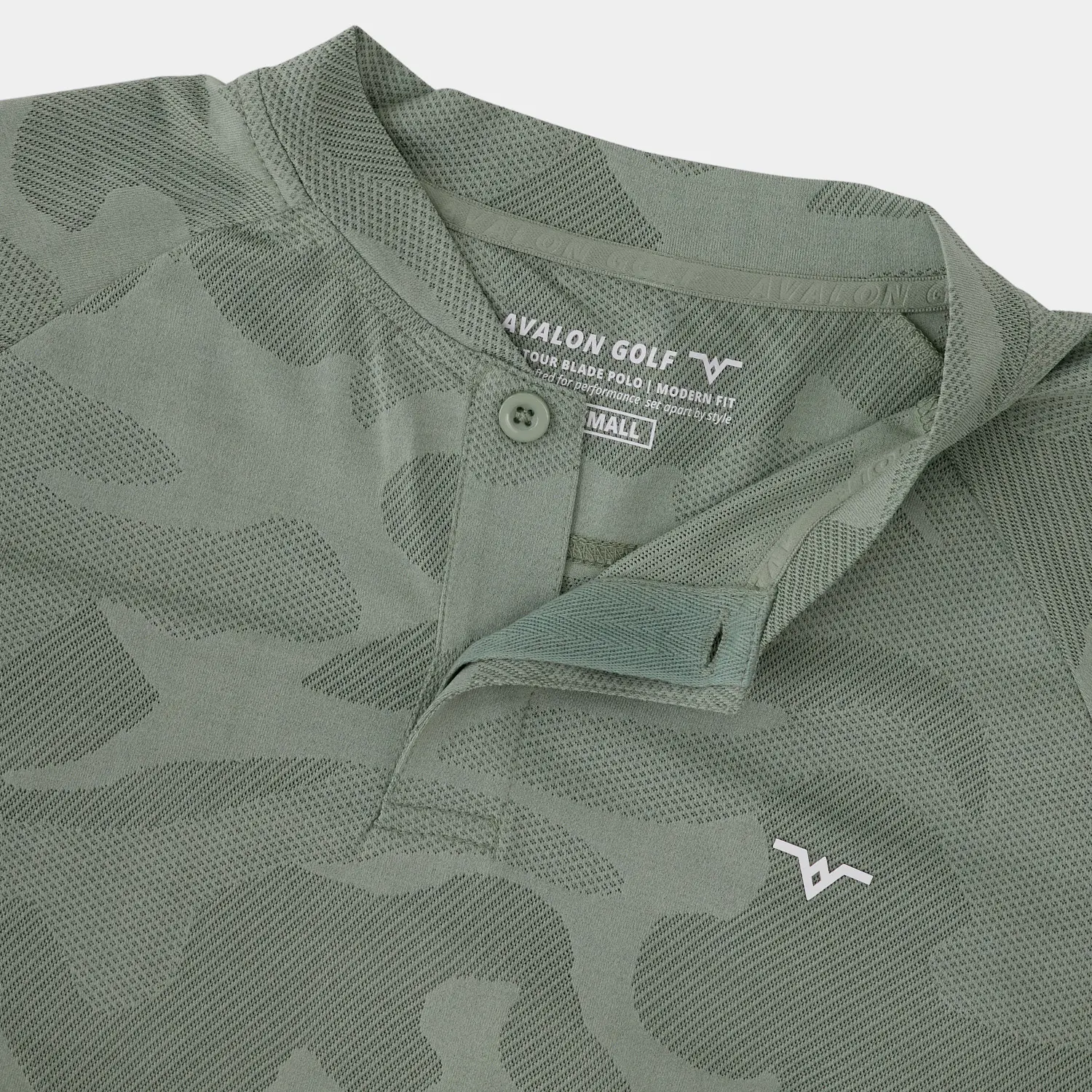 Mens Blade Golf Polo: Green - 09