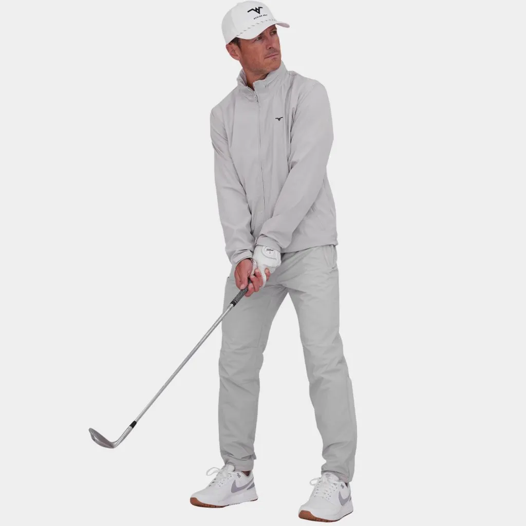 Mens Golf Rain Set: Gray