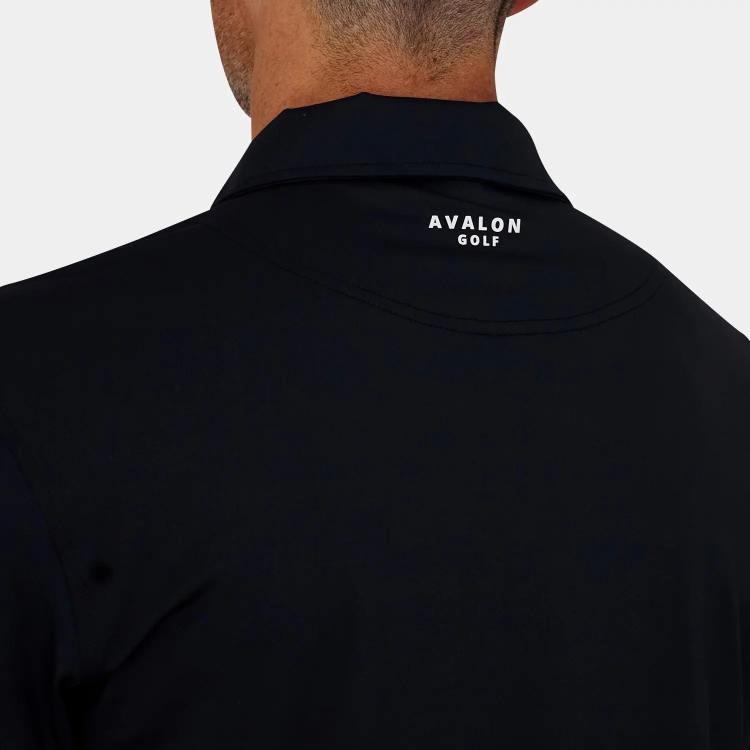 Long Sleeve Polo Golfickers 黒 長袖ポロシャツ M Wear | Golfickers