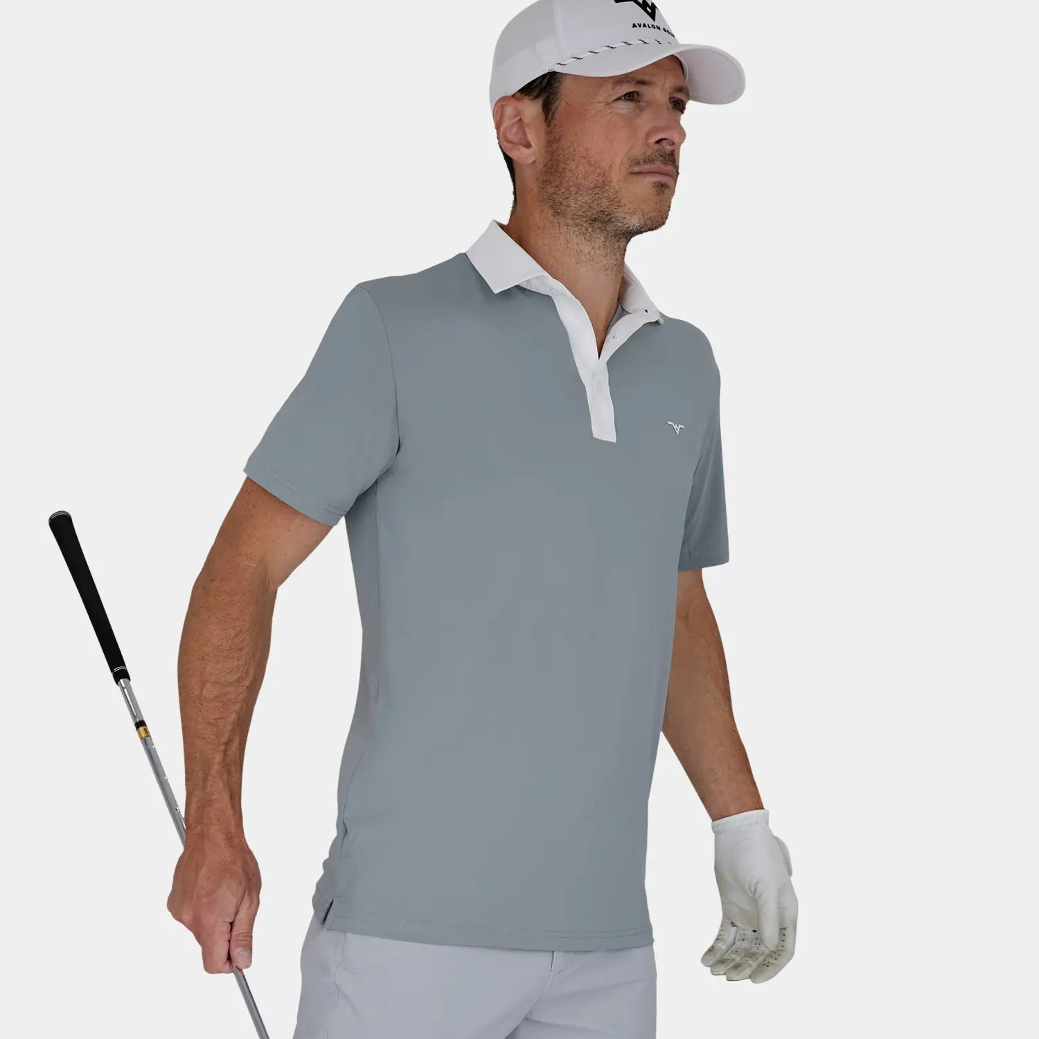 Performance Golf Polo: Olive | Avalon Modern Luxury Golf Polos