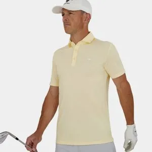Pique Golf Polo: Yellow - 02