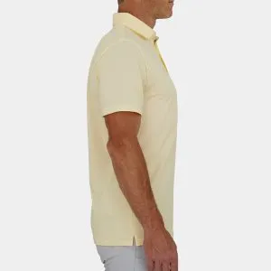 Pique Golf Polo: Yellow - 03