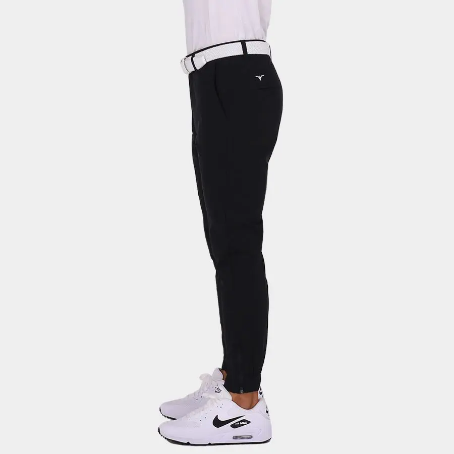 Shop Players Jogger Golf Pants: Black | Avalon Mens Golf Apparel