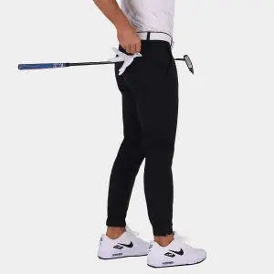Players Jogger Golf Pants: Black 05