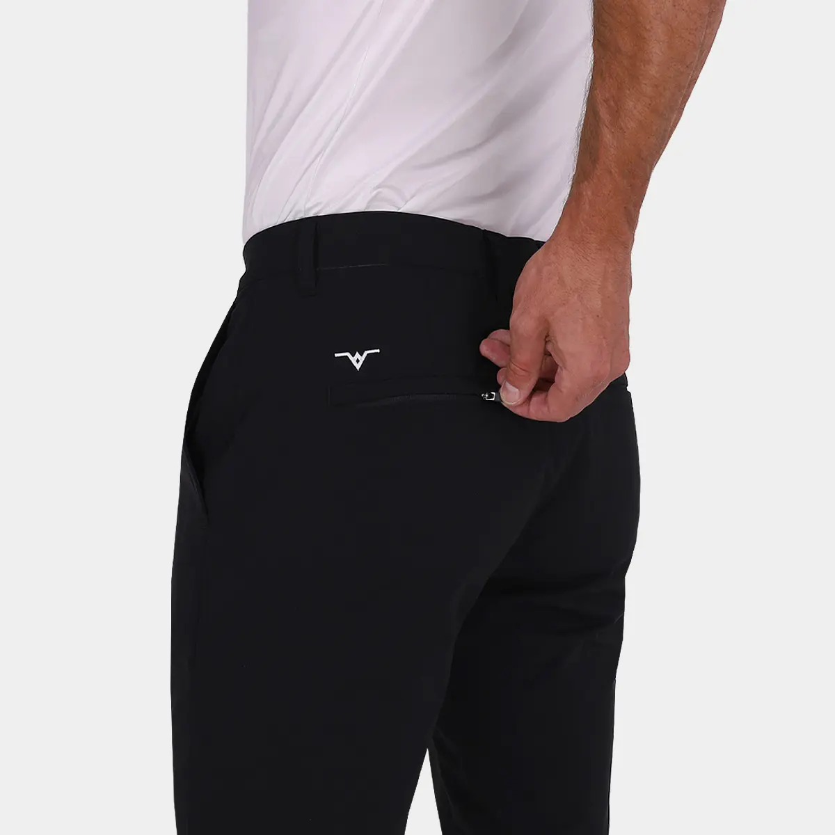 Shop Players Jogger Golf Pants: Black
