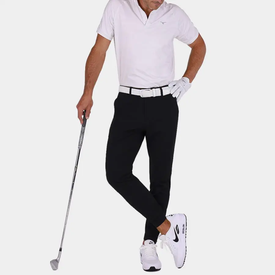 Players Jogger Golf Pants: Black 07