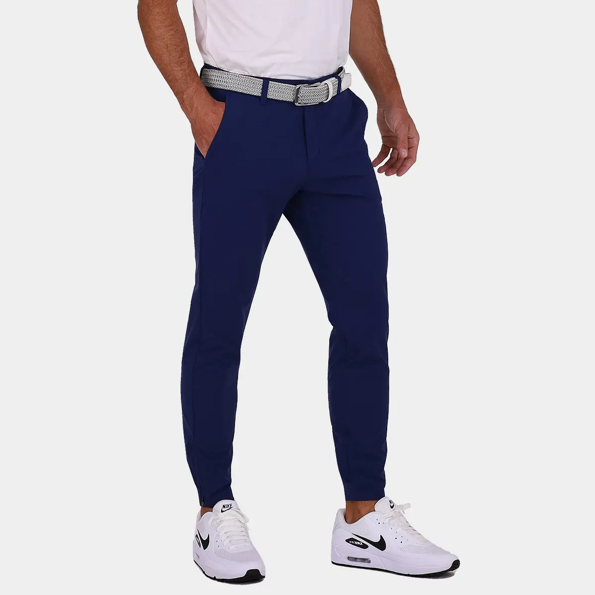 Men's Golf Joggers In Navy, Sleek & Flexible