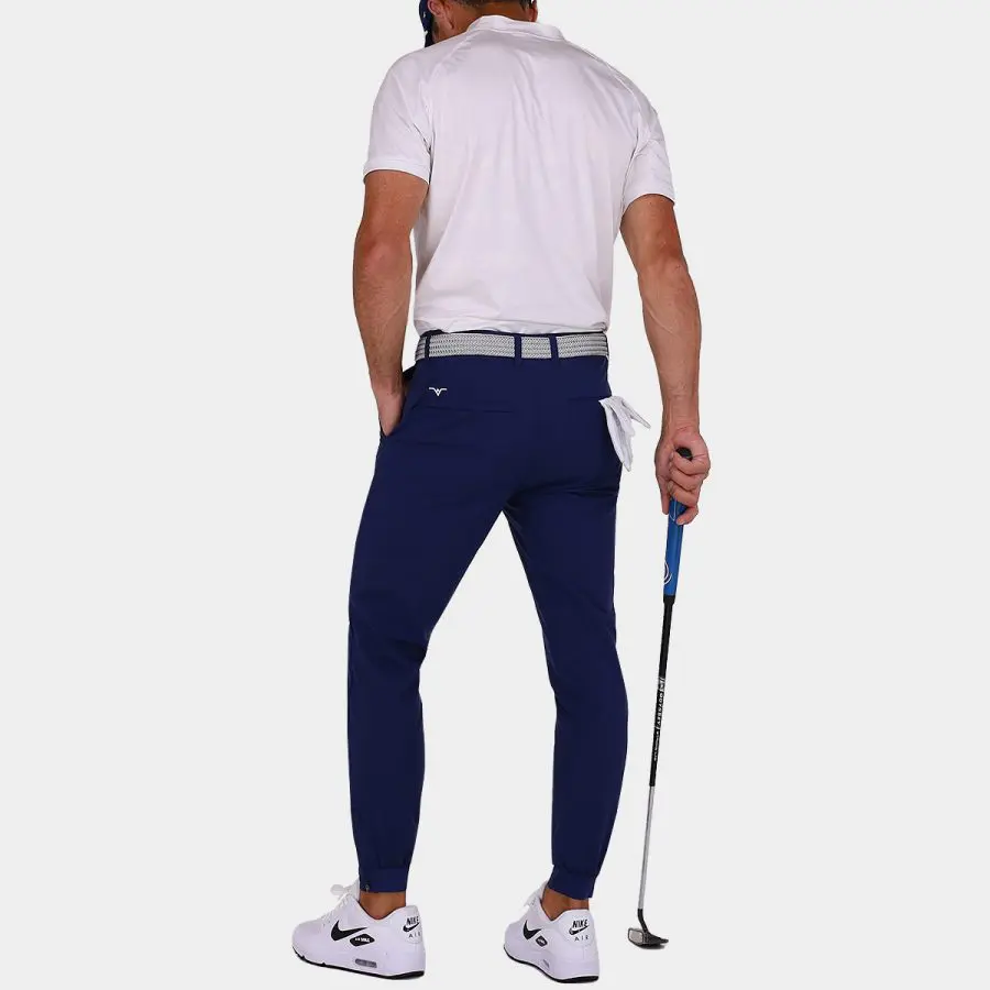 Players Men's Golf Joggers: Navy Blue 10