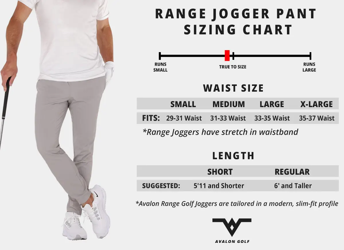 The Range Golf Jogger Pants  Avalon Modern Men's Golf Apparel