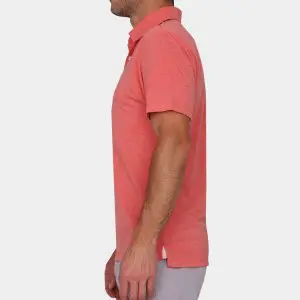Red Golf Polo Shirt: Avalon 03