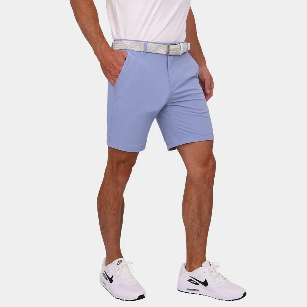 Light Blue Golf Shorts