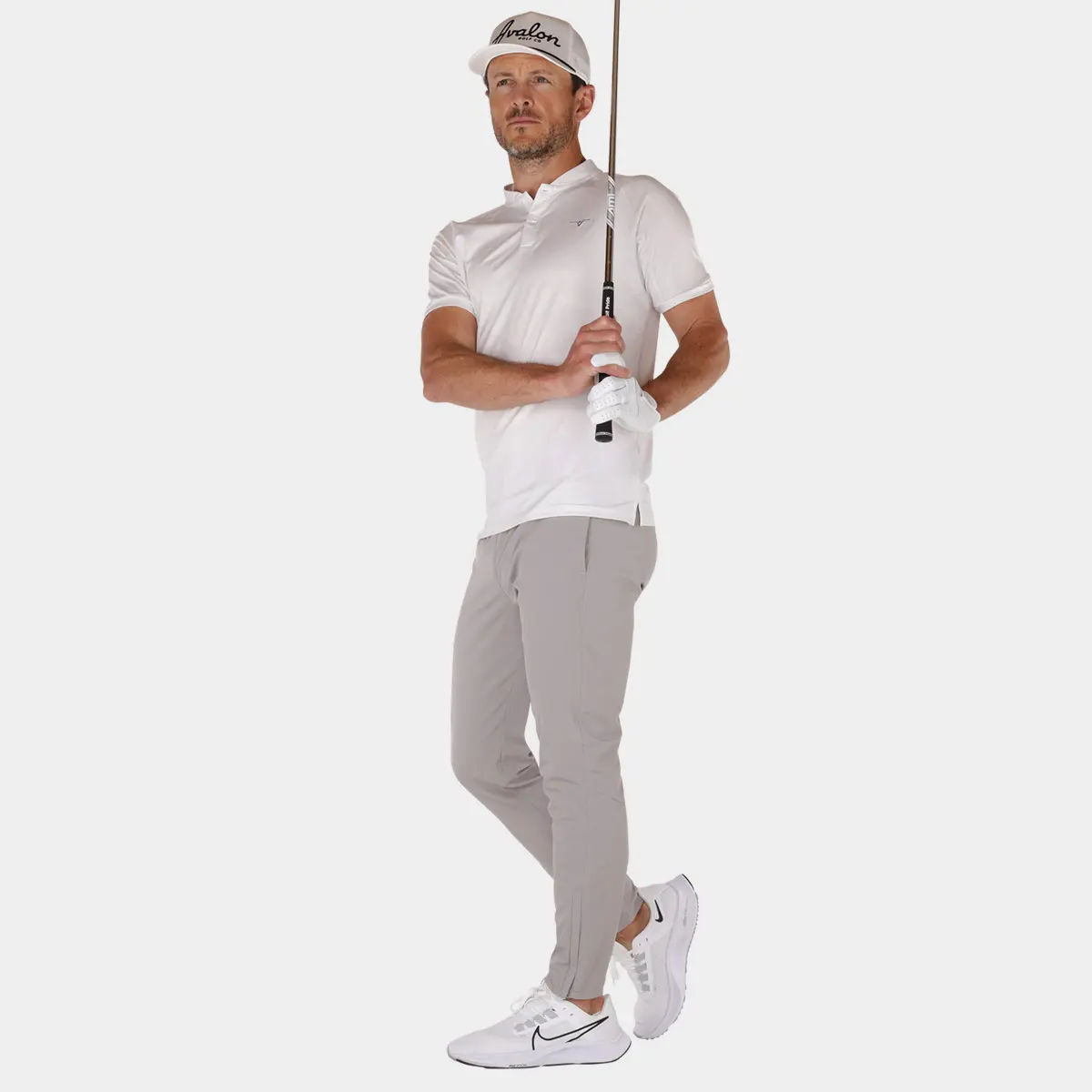 Shop our Gray Golf Jogger Pants Avalon Men s Golf Apparel