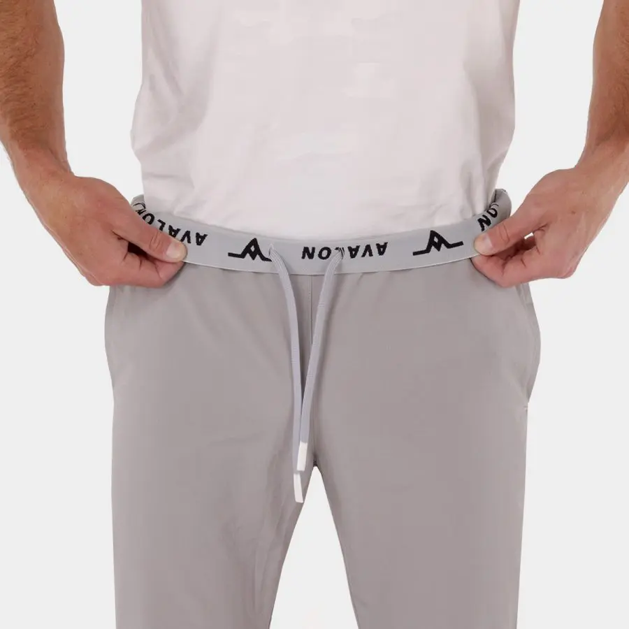 Avalon Range: Golf Jogger Pants in Light Gray 16