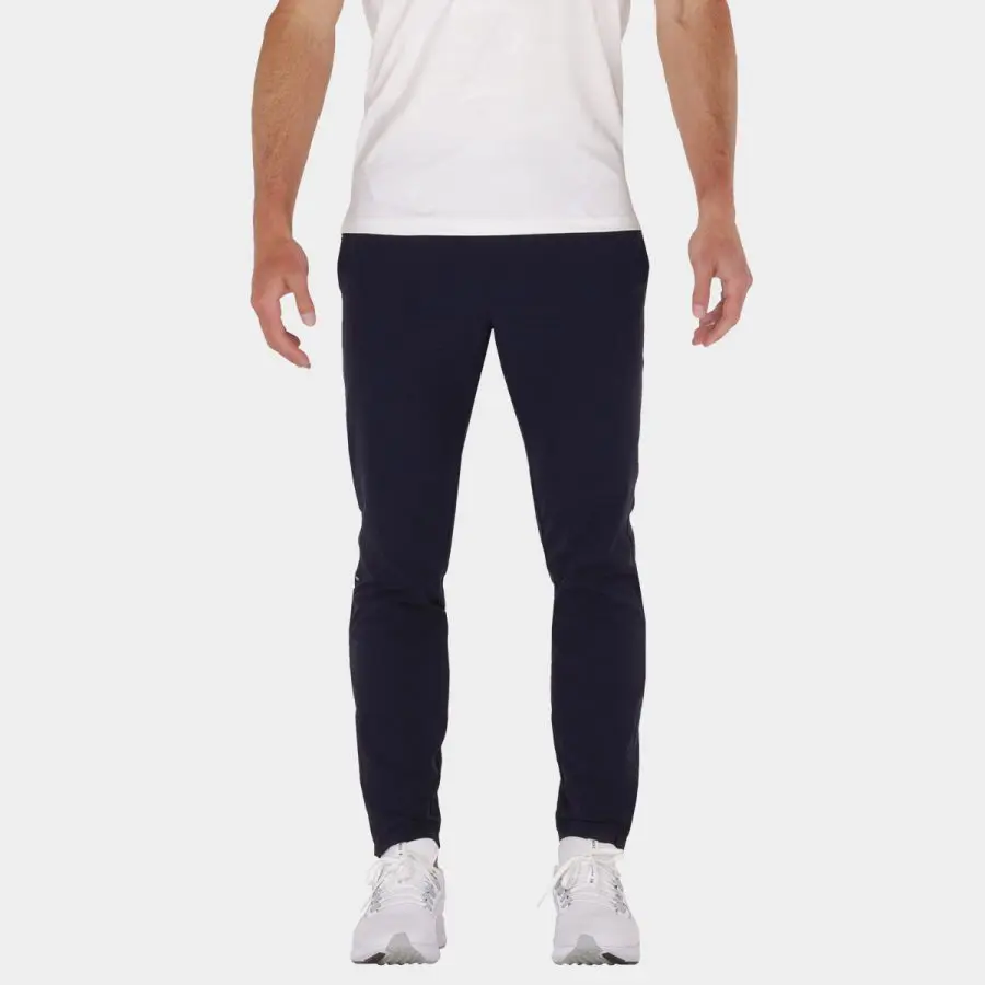 Avalon Range: Men's Golf Jogger Pants in Navy Blue 01