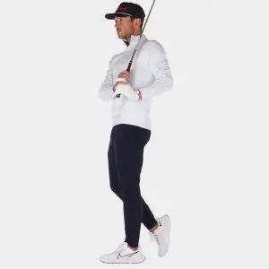 Avalon Range: Men's Golf Jogger Pants in Navy Blue 08