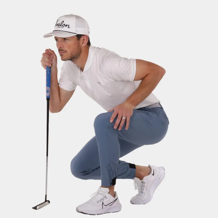 Avalon Tour Golf Joggers: Stone Blue 15