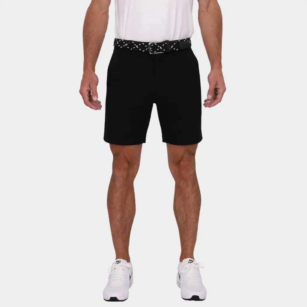 Shop our Men s Performance Golf Shorts with 7 Inch Inseam Black
