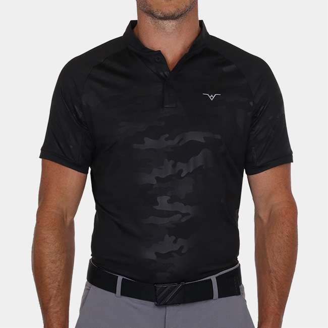 golf shirt blade collar