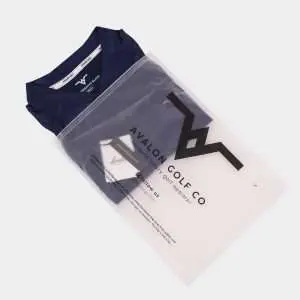 Avalon Blade Collar Golf Shirt in Navy Camo: Bag