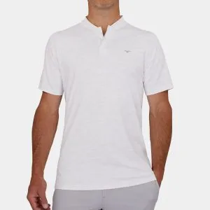 Blade Collar Golf Shirt: White Camo