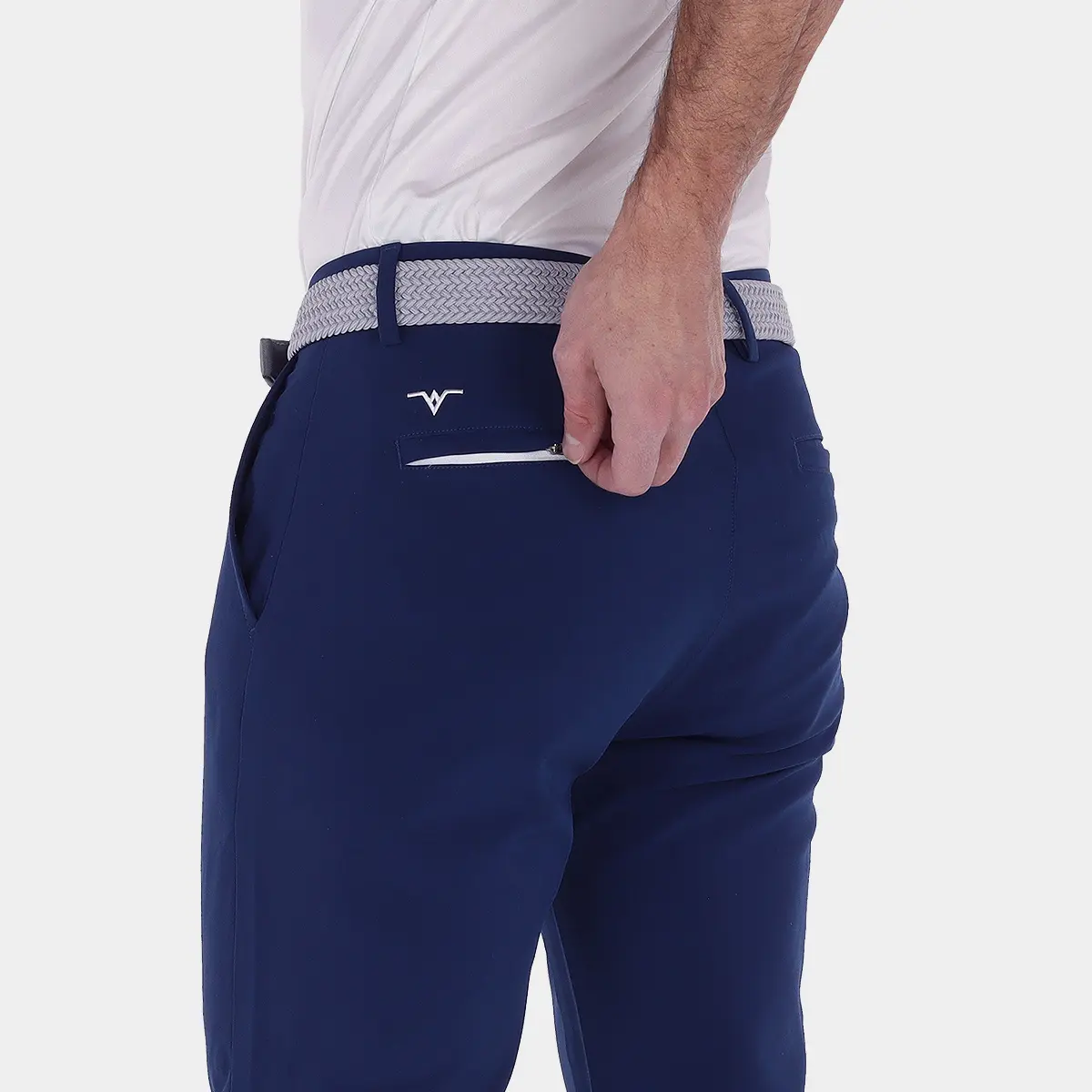 Jogging pants navy blue sales