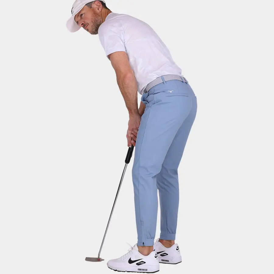 Golf Jogger Pants: Players Stone Blue - Lifestyle 04