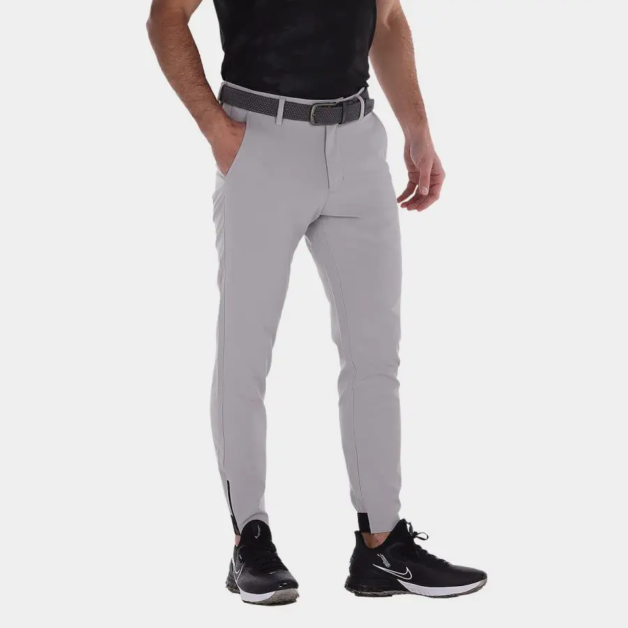 Shop Performance Men's Golf Joggers: Light Gray | Avalon Golf Co