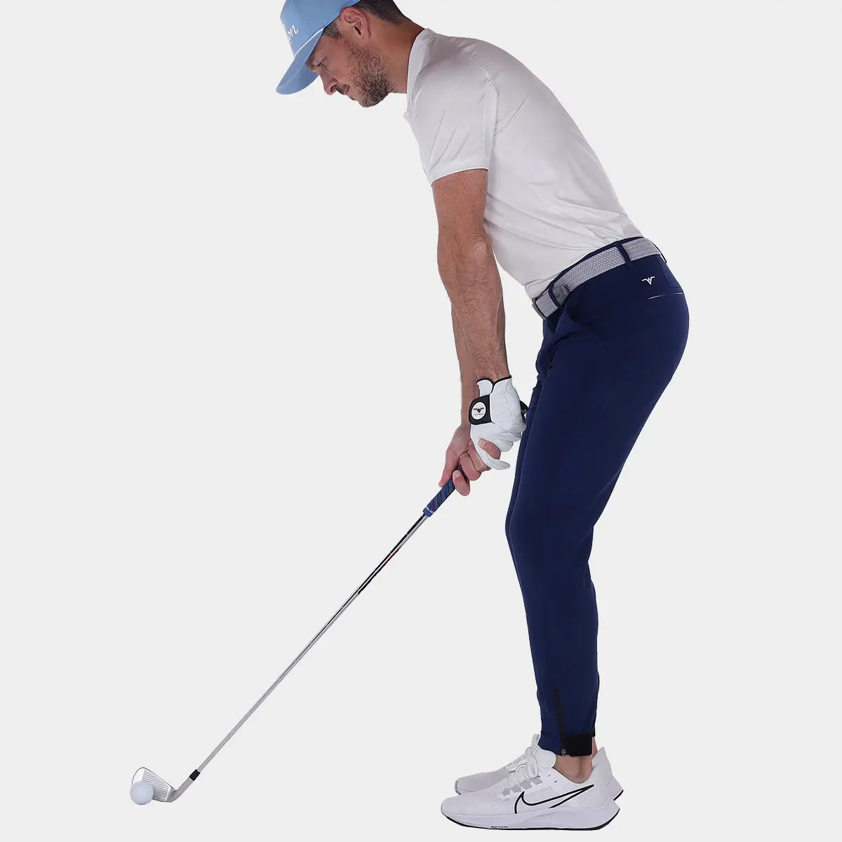 Navy blue deals golf pants