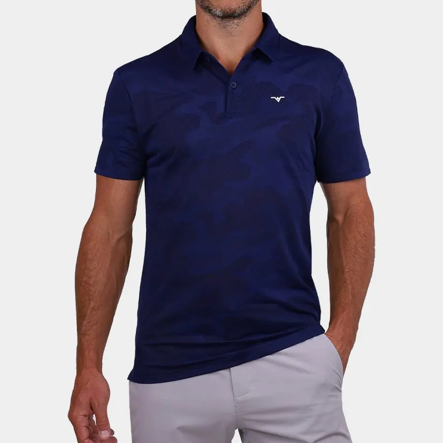 Jacquard Golf Polo