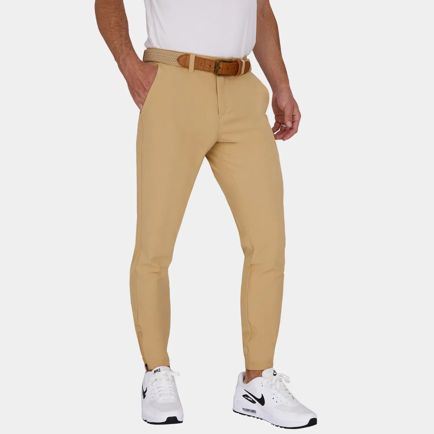 Khaki Performance Golf Joggers: 03