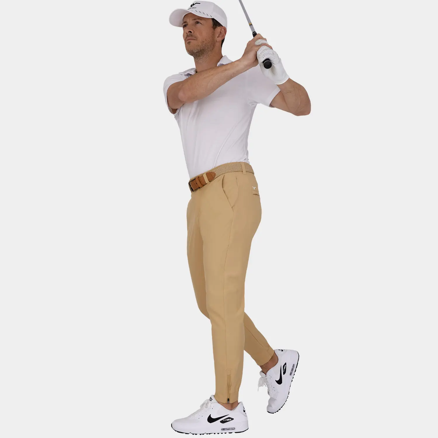 Khaki Performance Golf Joggers: 09