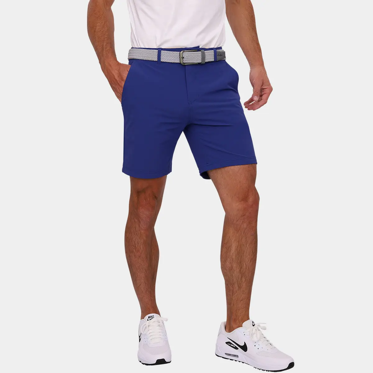 7 Inch Inseam Golf Shorts Blue Avalon Men s Performance Shorts