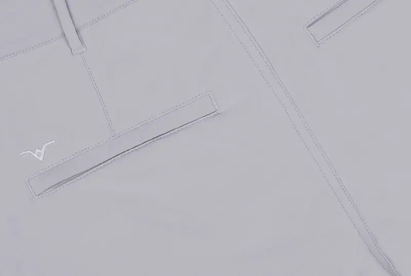 Mens Golf Pants with Slim-fit Legs: Detailed Image 02