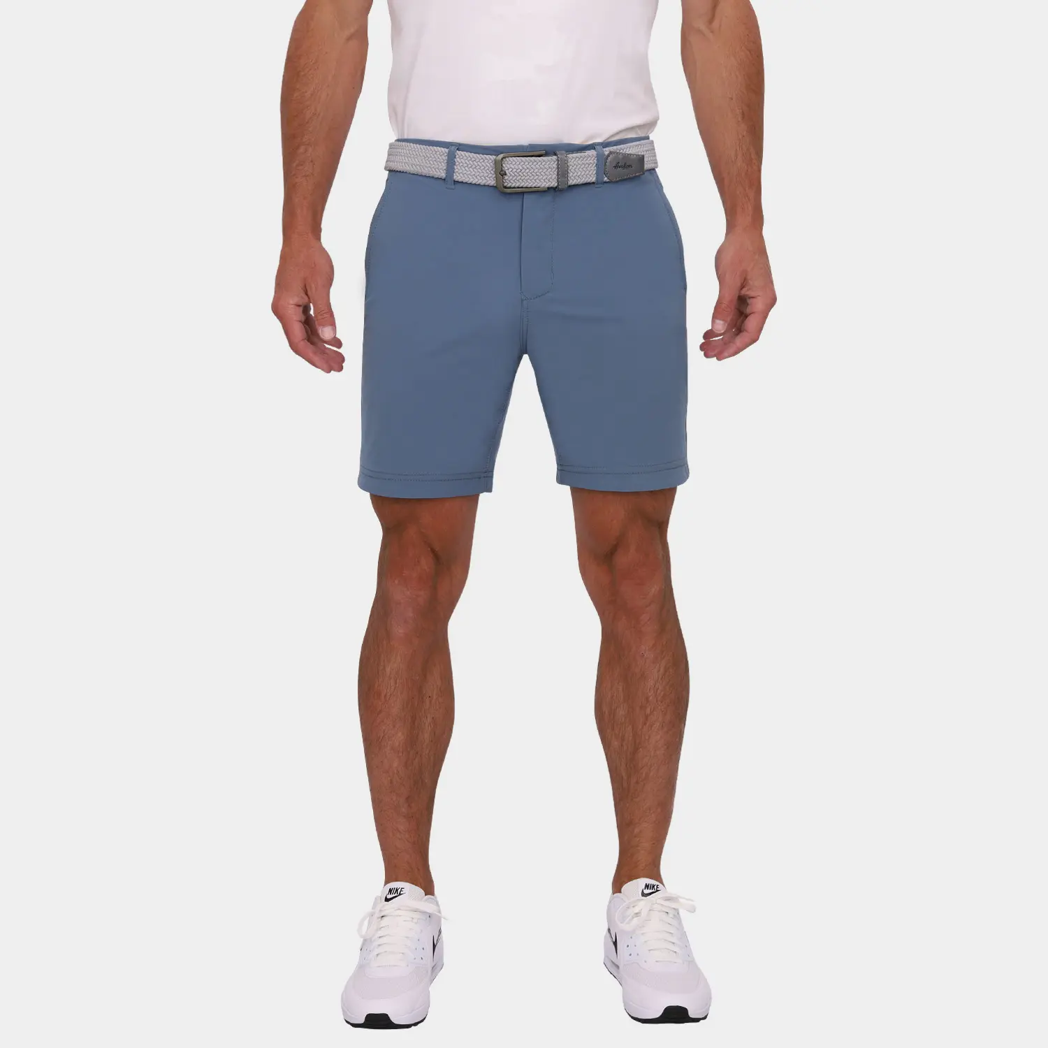 Avalon Performance 7-Inch Golf Shorts: Stone Blue
