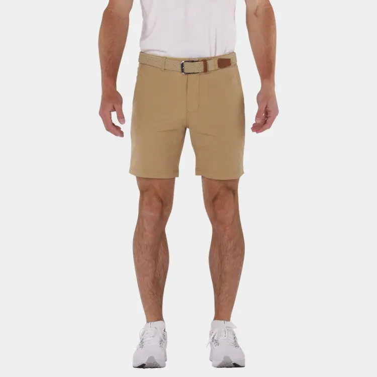 Men's Khaki Golf Shorts