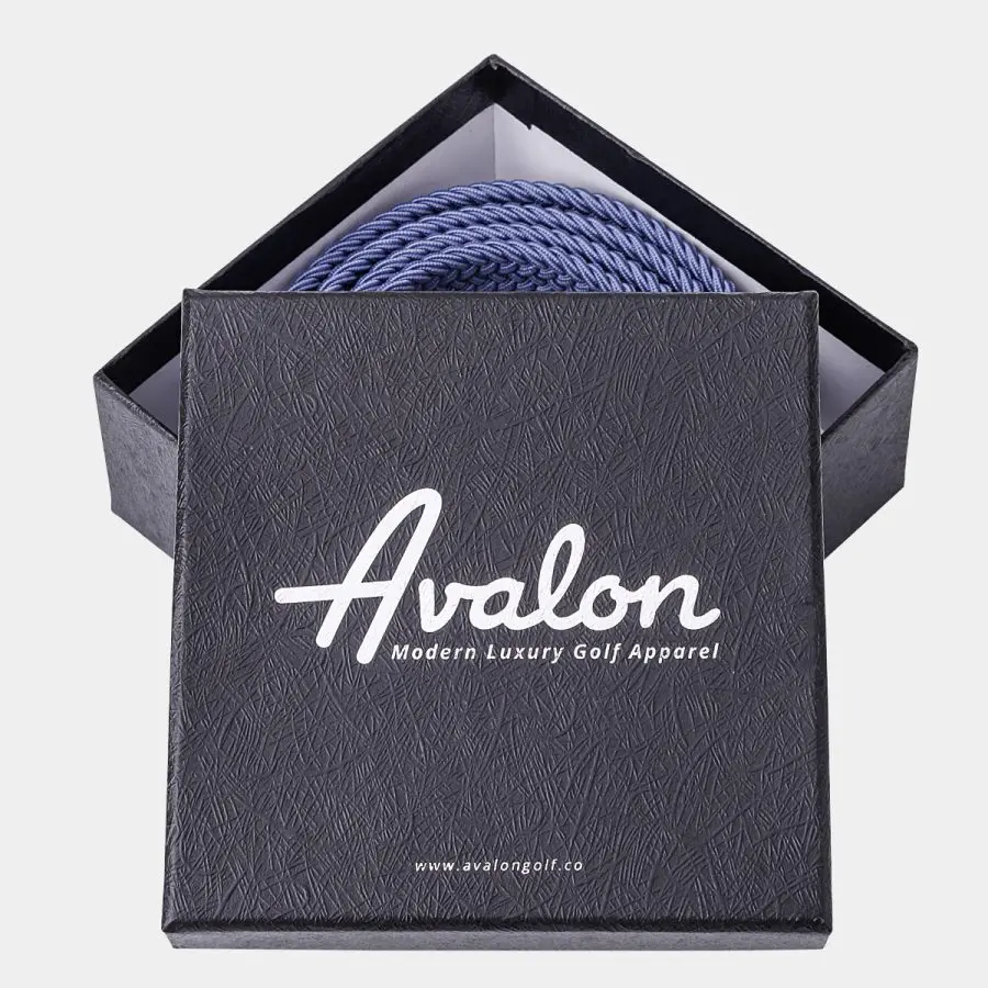 Boxto Golf Men's Woven Golf Belt - Grey main image 0