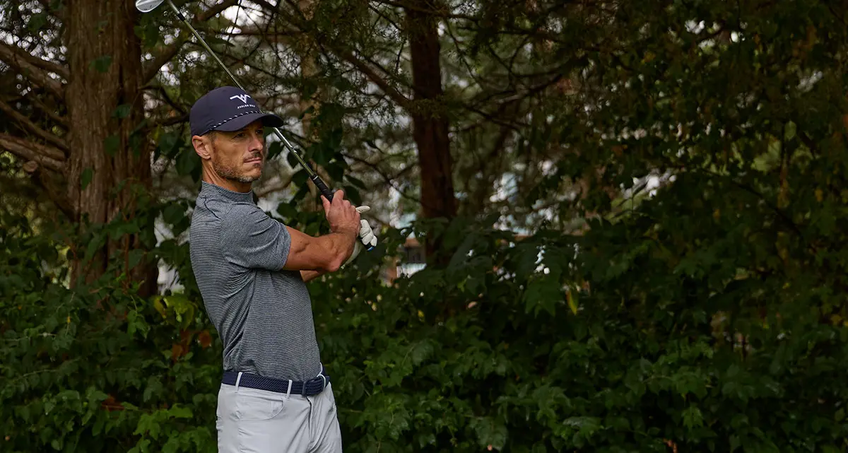 Mock Neck Golf Polo: Featured Image - 01