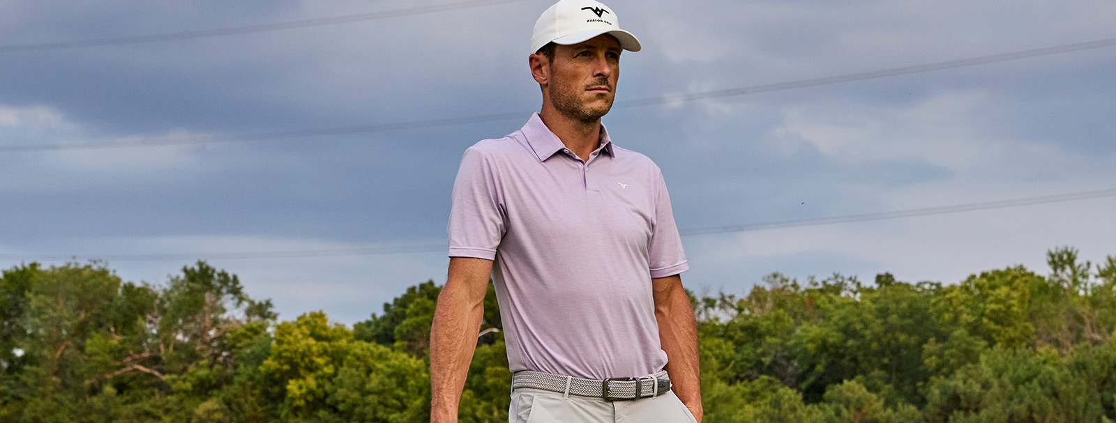 New Mens Golf Polo - 2024