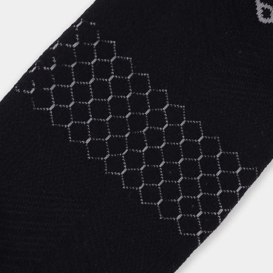 No Show Golf Socks: Black 4