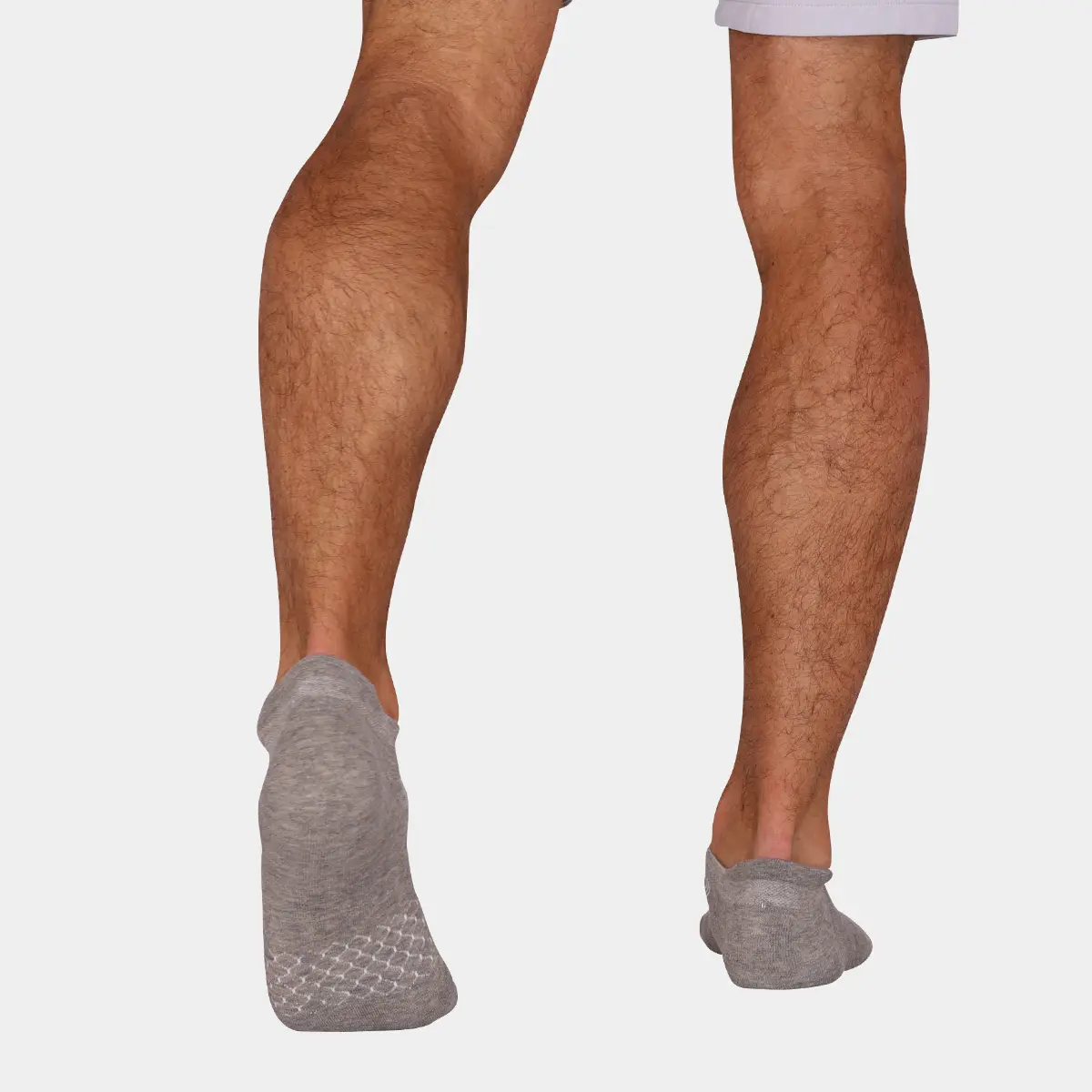 No Show Golf Socks for Men: Gray - 07