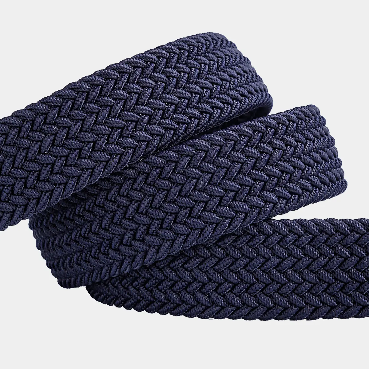 Stretch Web Golf Belt in Navy Blue