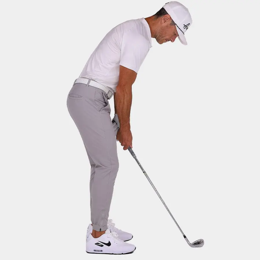 Tour Golf Jogger: Light Gray 06